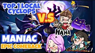 TOP LOCAL NO. 1 CYCLOPS ||UNBELIEVABLE EPIC COMEBACK!!  🤟🤟