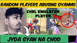 Random Players Abusing Dynamo in TDM match || Random teammates Abused Dynamo || Dynamo controversy