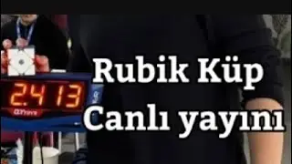 Rubik küp antrenman canlı yayını
