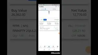 FinNifty live trade in Flattrade account #flattrade #stockmarket #intraday
