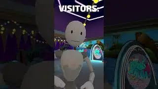 Visitors vs Trusted Users but Performance in VRChat #vrchat #shorts