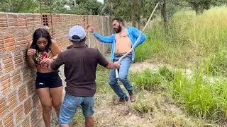 Seu Chico foi brincar com a morena e olha no que Deu
