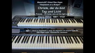 B&ouml;hm Christe, der du bist Tag und Licht