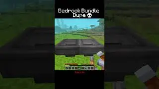 Bedrock Dupe Glitch 💀