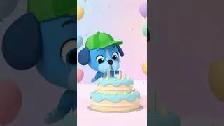 Happy Birthday Song with Lupo the Puppy | Birthday Party Dance for Kids