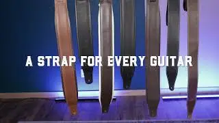 Levy's Leather Guitar Straps