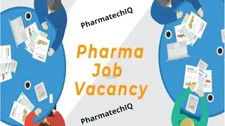 Pharma job Vacancy's as of 19 08 2021 #Pharmajobs #Pharmavacancy's @PharmatechIQ