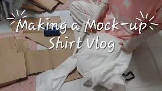 Making a Mock-up Shirt Vlog