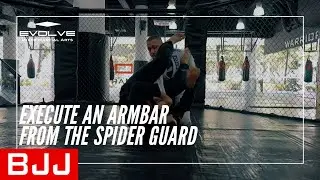 BJJ | How To Execute An Armbar From The Spider Guard