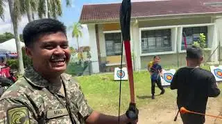 Askar join LOVE MASJID ARCHERY SCHOOL(LMAS)special combat archery play like paintballLive ke17524