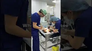 What you DONT see at the vet clinic #shorts #vet #pet #veterinarian #veterinary