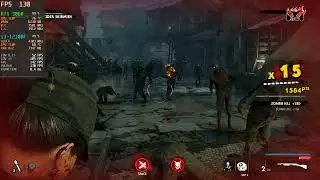 Zombie Army 4: Dead War | RTX 3060 12GB | Ultra | 1080p | Performance Test