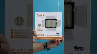 OSAKA Digital Panel Light 🚦576 LEDs for Youtube Recording