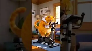 Fat cat doing gym #story #cat #gym #trending #ytshorts #funny #shorts #catvideos #catlovers
