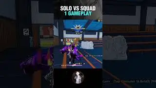 Solo vs Squad🔥 #foryou #foryoupage #freefire #freefirehighlights
