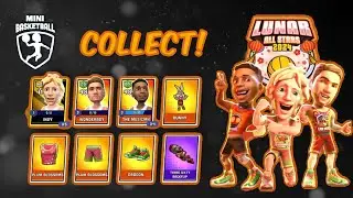 Mini Basketball - Lunar All Stars 2024 Season Collect! (Free Pass/Gold Pass)
