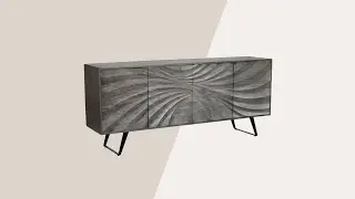 Sideboard HURRICANE grau | Riess-Ambiente.de