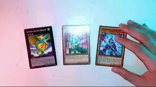 Drawing 3 Yugioh cards that my Mom Picked