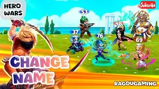 Как изменить свое имя в Hero Wars