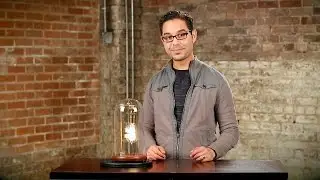 Edison Bell Jar - Table Lamp