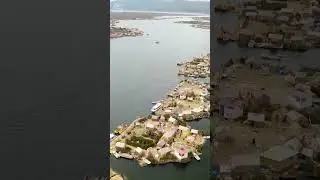 Lake Titicaca: The Highest Navigable Lake in the World. #shorts #shorts #peru