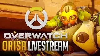 ORISA LIVE GAMEPLAY | OVERWATCH NEW HERO RELEASE | 3ofThem