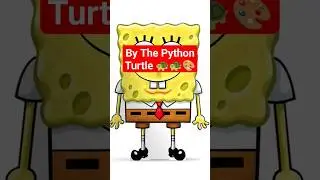Master Python Turtle Graphics 🎨SpongeBob | 💯 Days of Code