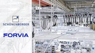 Полностью автоматизированная система внутренней логистики для поставки чехлов на сиденья