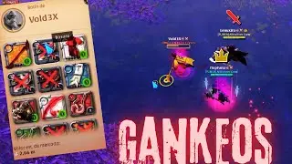 GANKEOS en ZONA NEGRA | Highlights#143 | Albion Online