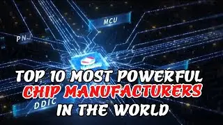 Top 10 Most Powerful Chip Manufacturers in the World | TOP 1 GLOBAL