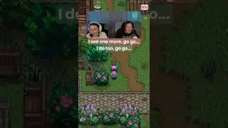Quite the egg she caught! 😂 #stardewvalley #couplestream #cozystreamer #wlw