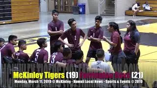 McKinley JV Tigers Volleyball 