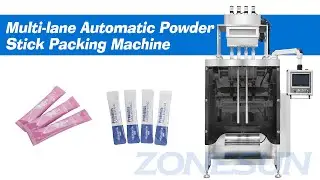 How To Use 4 Lanes Stick Packing Machine For Powdered Products?