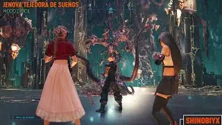 Final Fantasy 7 Remake - Jefe JENOVA TEJEDORA DE SUE&Ntilde;OS dificultad DIF&Iacute;CIL (Jenova Dreamweaver Boss)