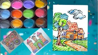 How To Make Water Colours At Home With Only 3 Ingredients