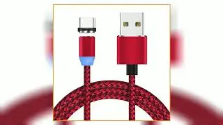Bakeey 360 Degree Magnetic LED Type-C Braided Data Charging Cable for Samsung S8 Note 8 S9 Xiaomi ..