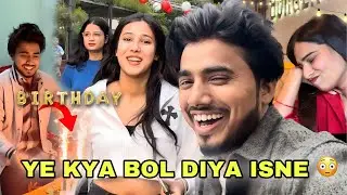 My Birthday Celebration 🥳 - ye kya bol diya isne 😠 | @Adrishyaa