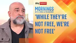 Omid Djalili says he hopes the situation in Iran will be &lsquo;resolved peacefully&rsquo;