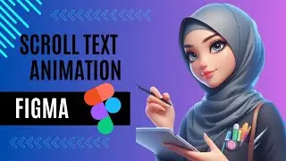 Scroll Text Animation In figma website design #tutorial #design #figma #animation #uidesign #ui