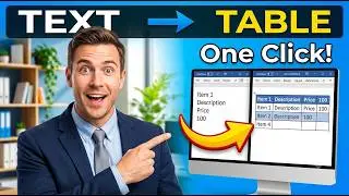 How to Convert Text to Table in Microsoft Word (Easy Guide 2026)