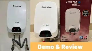Crompton Rapid Jet 3 L Instant Water Heater | Demo & Review