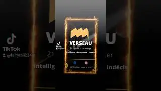 Signe astro verseau