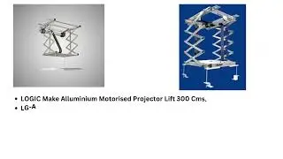 LOGIC Make Alluminium Motorised Projector Lift 300 Cms  LG APM300