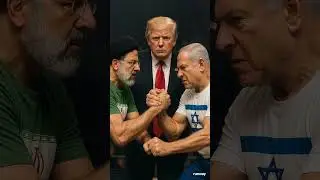Iran vs Israel Funny Fight | Political Satire Video Short #4kshorts