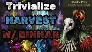 Poe 3.25 - How to make your Harvests much easier with Einhar (While gaining crazy value from beasts)