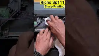 Richo SP111 Laser Cleaning #shorts #shortsfeed #richo