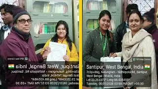 ভবিষ্যতের আলো Visit to Library, Certificate Distribution, Santipur College  06.01.2026 Arts Students