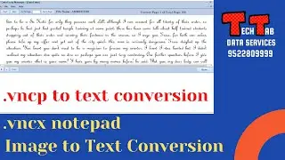 How to convert  .vncp image to any format/ Image to vncx text  auto typer notepad