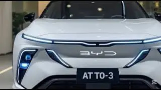 Первый взгляд на BYD ATTO3 2026 года. Запас хода 650 км. Мощность 308 л.с., зарядка 800 В!