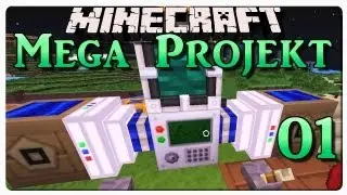Minecraft MEGA PROJEKT #01 - Meine Maschinen | DEBITOR